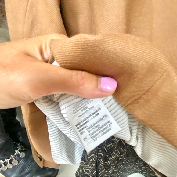 SOLD⭐️BNWOT Trendy JCREW Regent luxury wool equestrian boho blazer w countryvibe - Picture 10 of 15